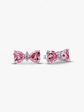 Pandora Bow Stud Earrings